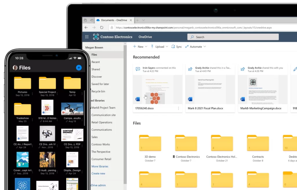 OneDriveHeader