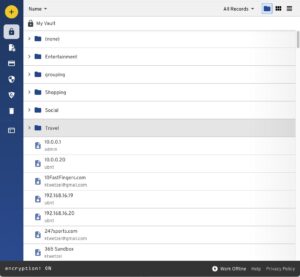 Example Password Manager overview